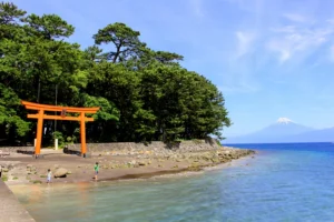 Shrine Torii at Heda Port